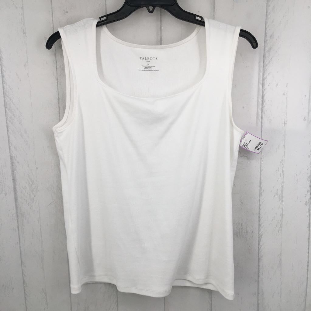 1X ribbed tank