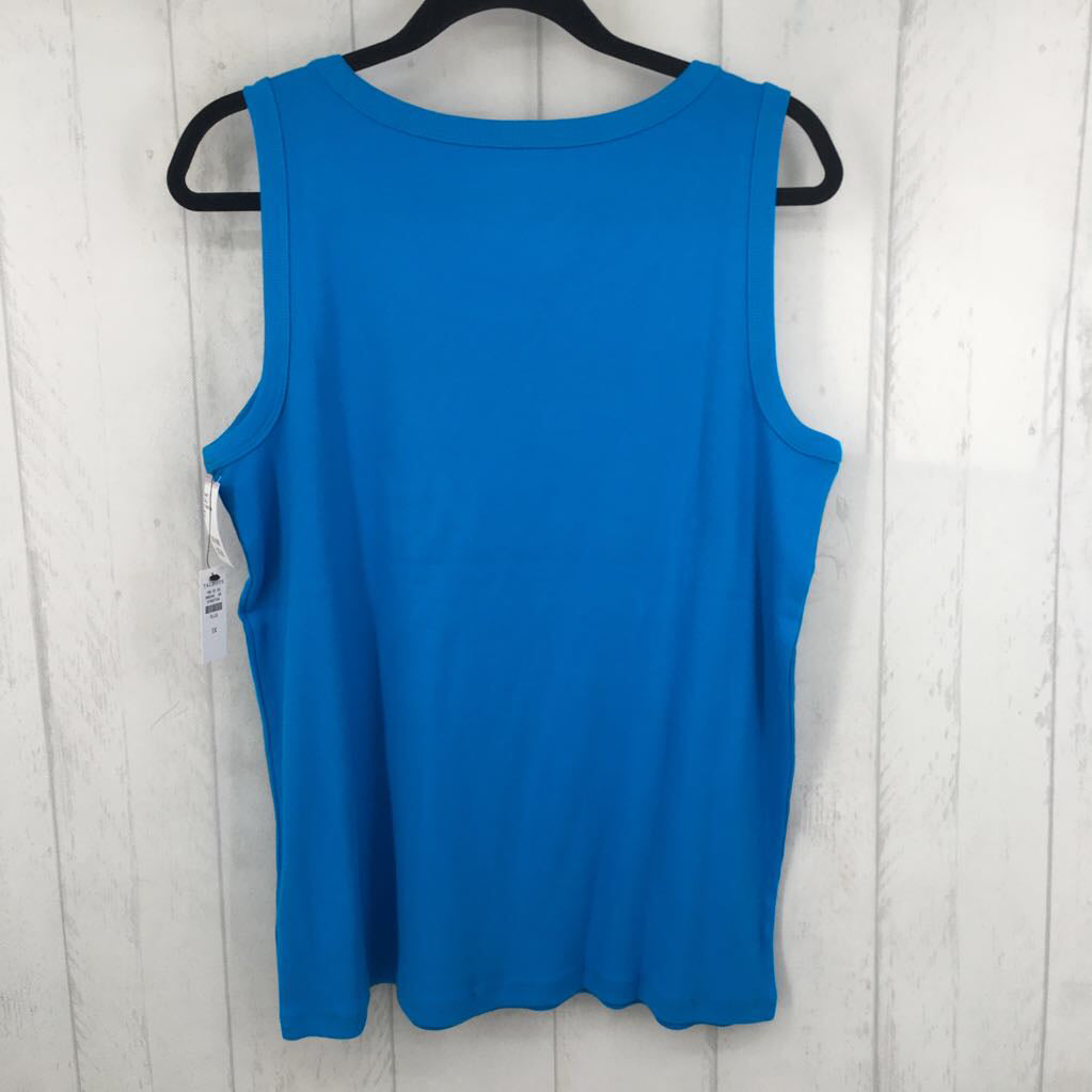 1X ribbed tank