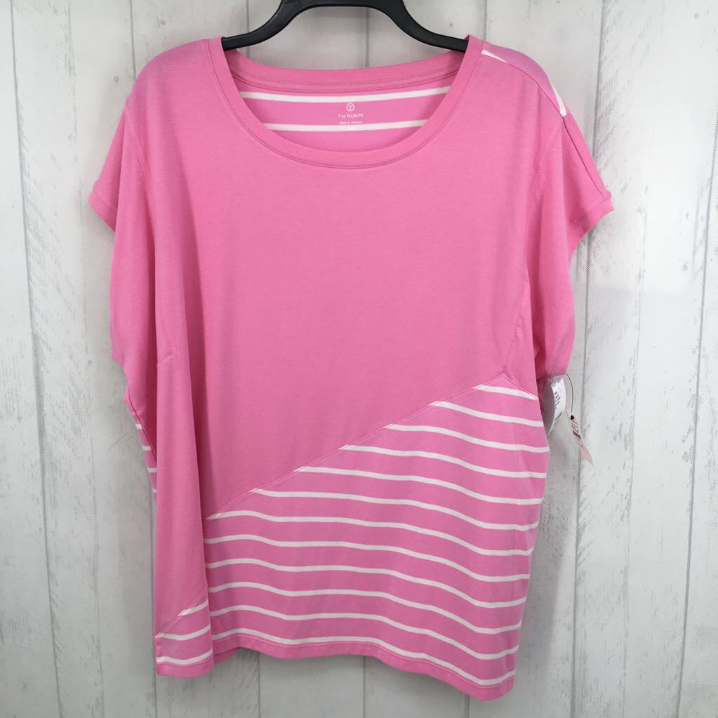 1X striped crewneck s/s tee