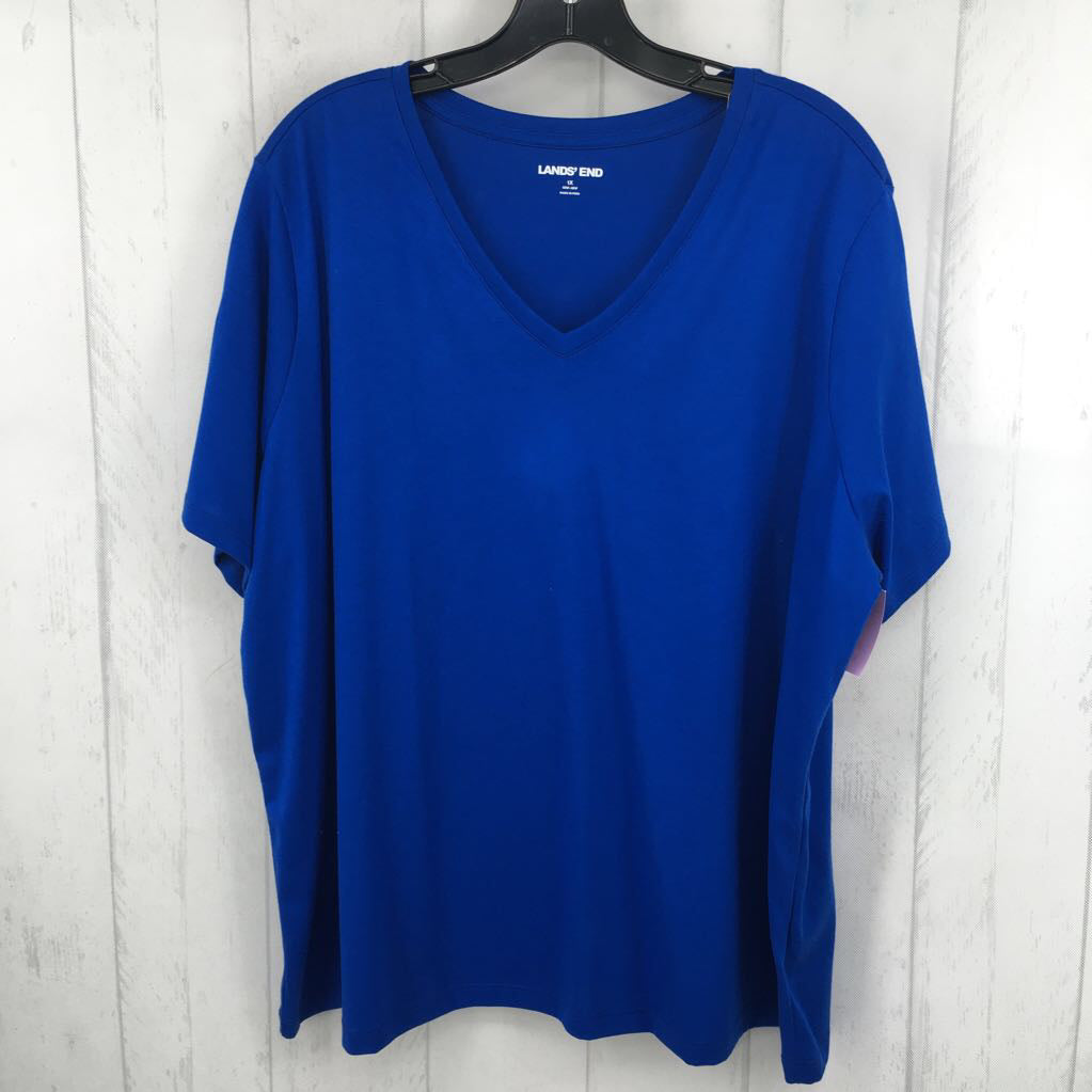 1X v-neck s/s tee