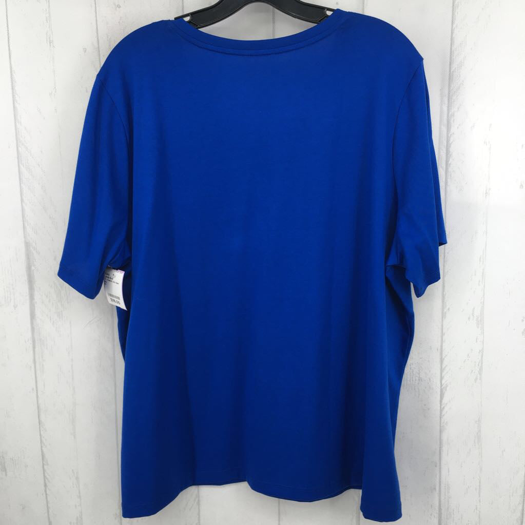 1X v-neck s/s tee
