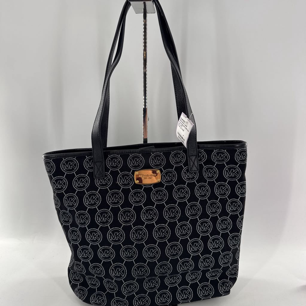 monogram canvas tote