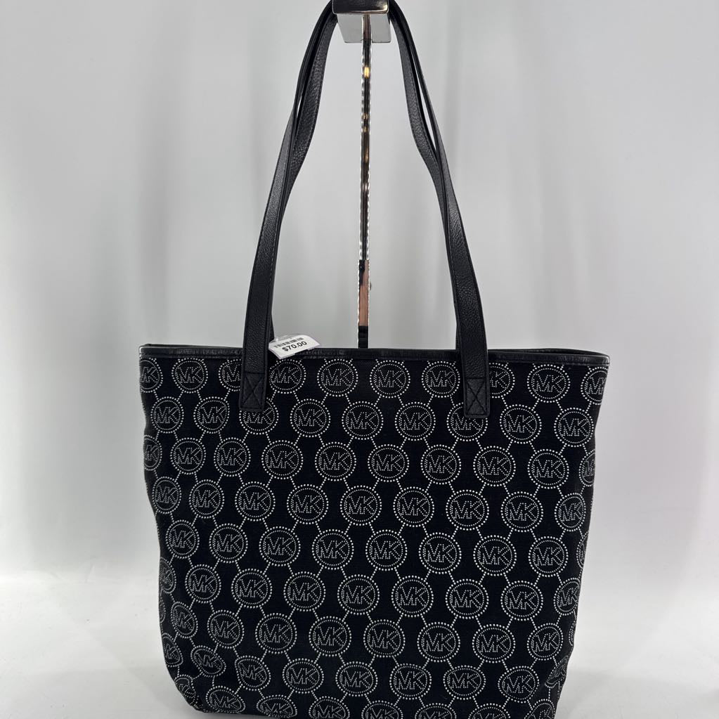 monogram canvas tote
