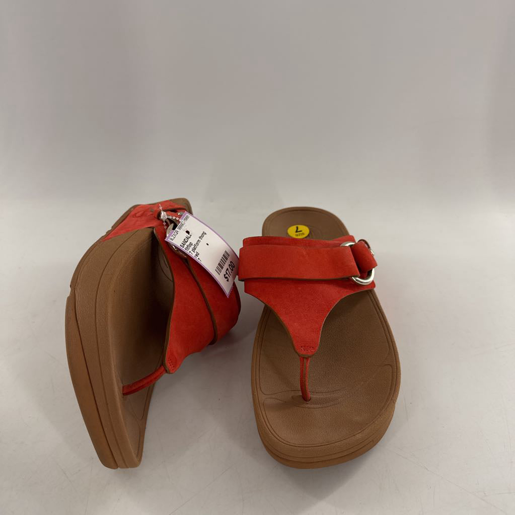 7 platform thong sandals