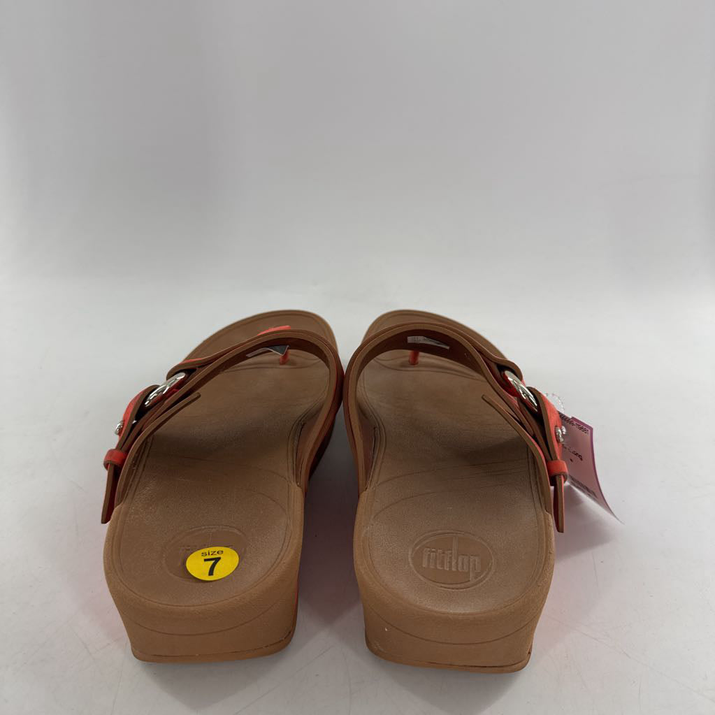 7 platform thong sandals