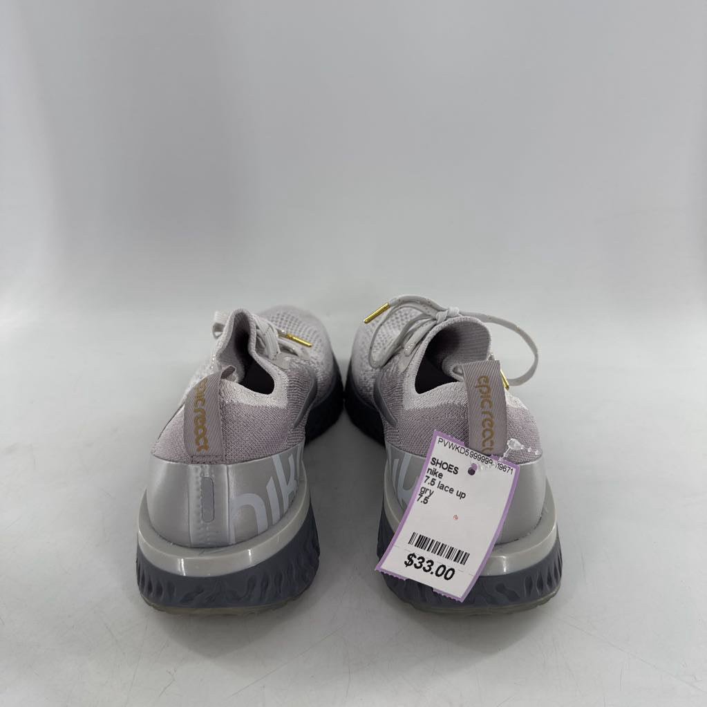 7.5 lace up sneakers
