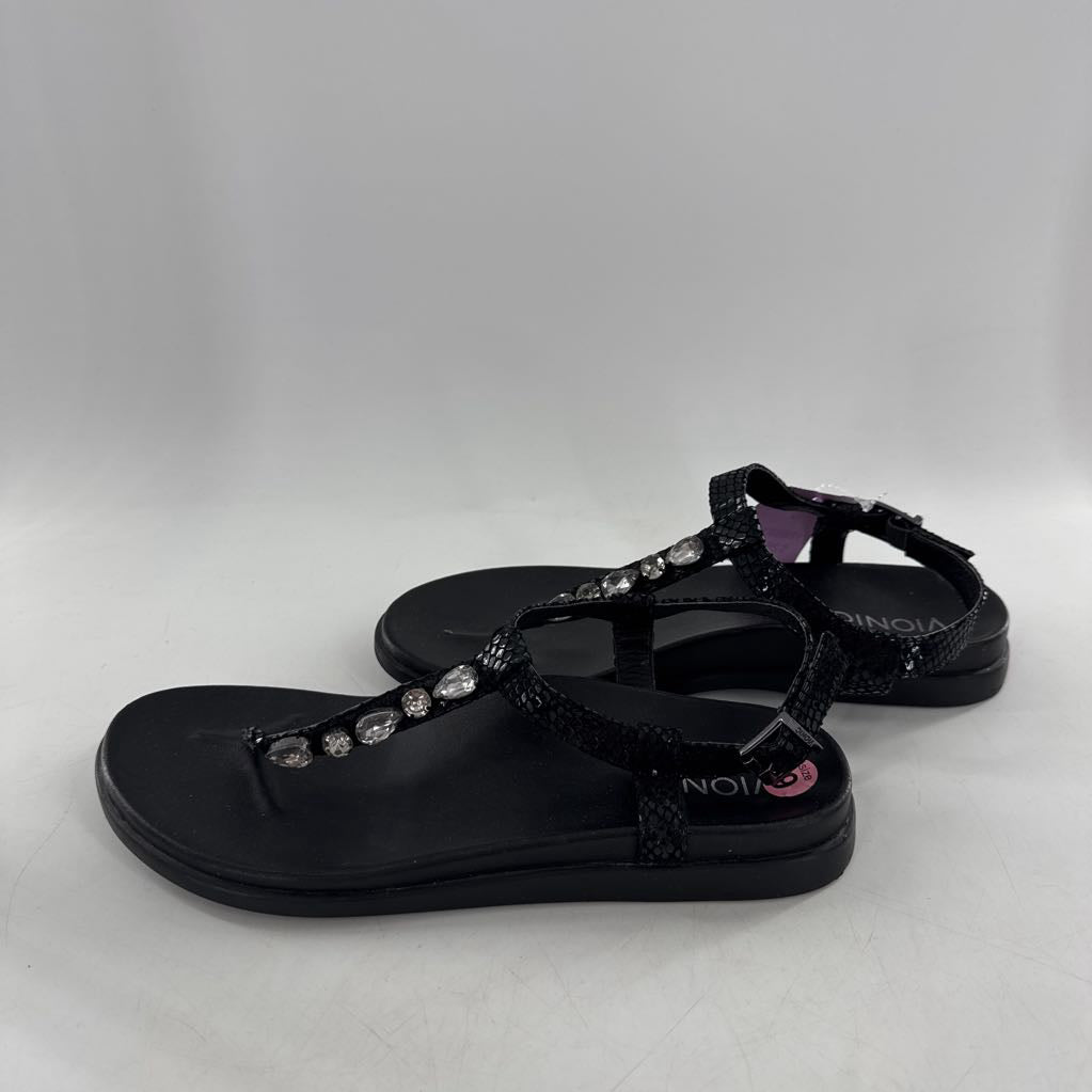 9 jeweled t-strap sandal