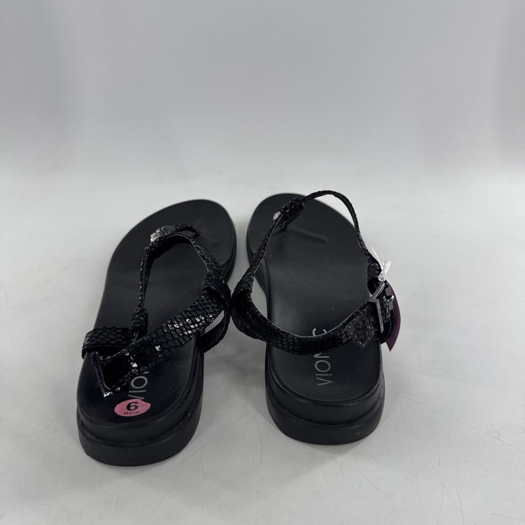9 jeweled t-strap sandal