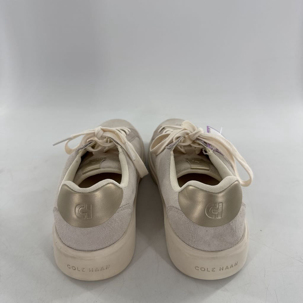 6.5 suede lace-up sneaker