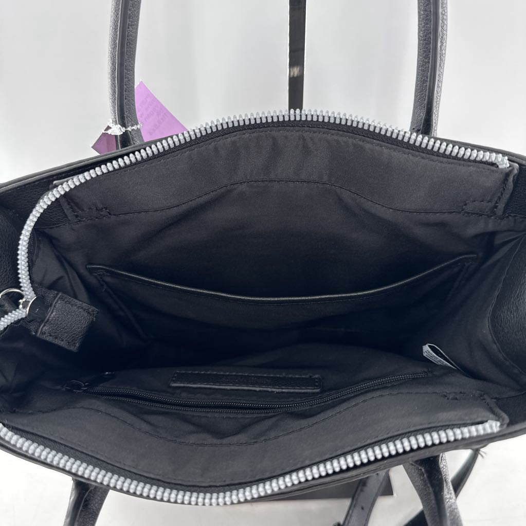 vegan leather satchel