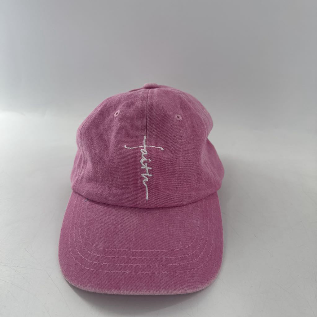 pink ballcap-faith