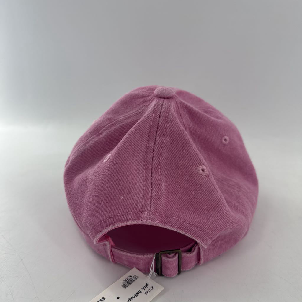 pink ballcap-faith