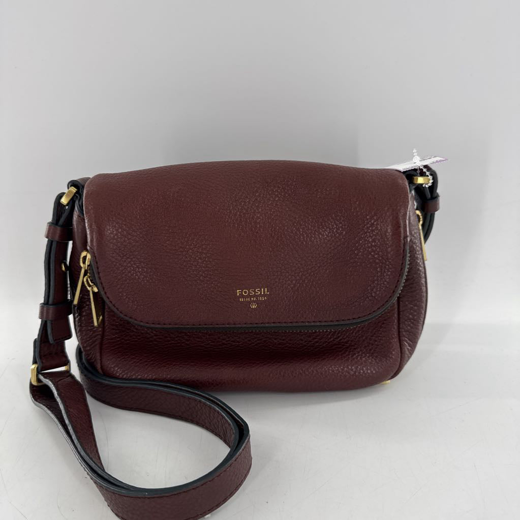 pebbled leather crossbody