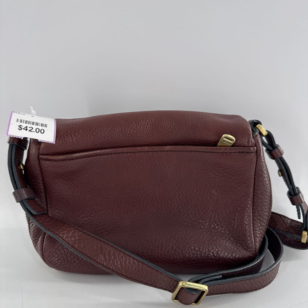 pebbled leather crossbody