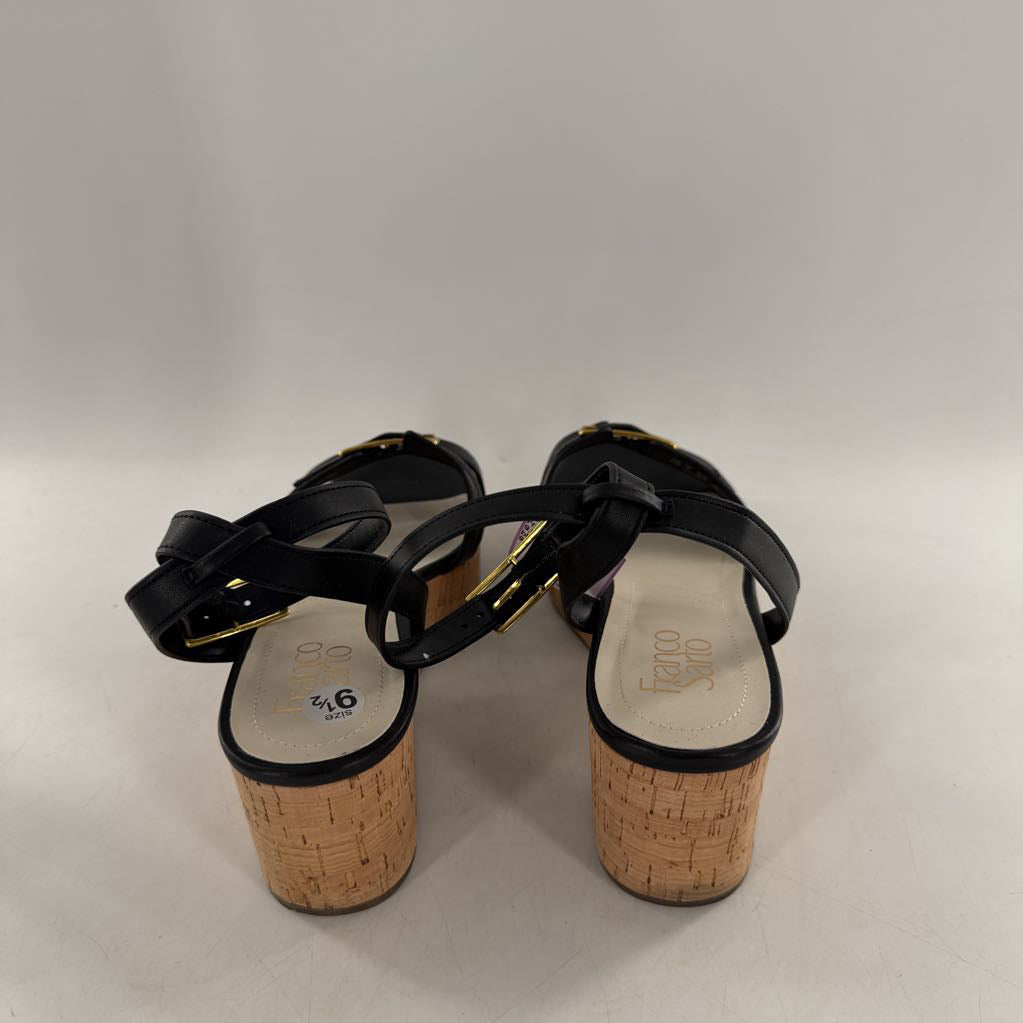 9.5 cork wedge heel sandal
