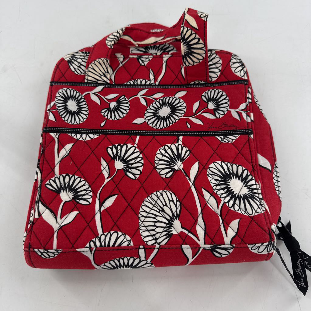 floral quilted pouch