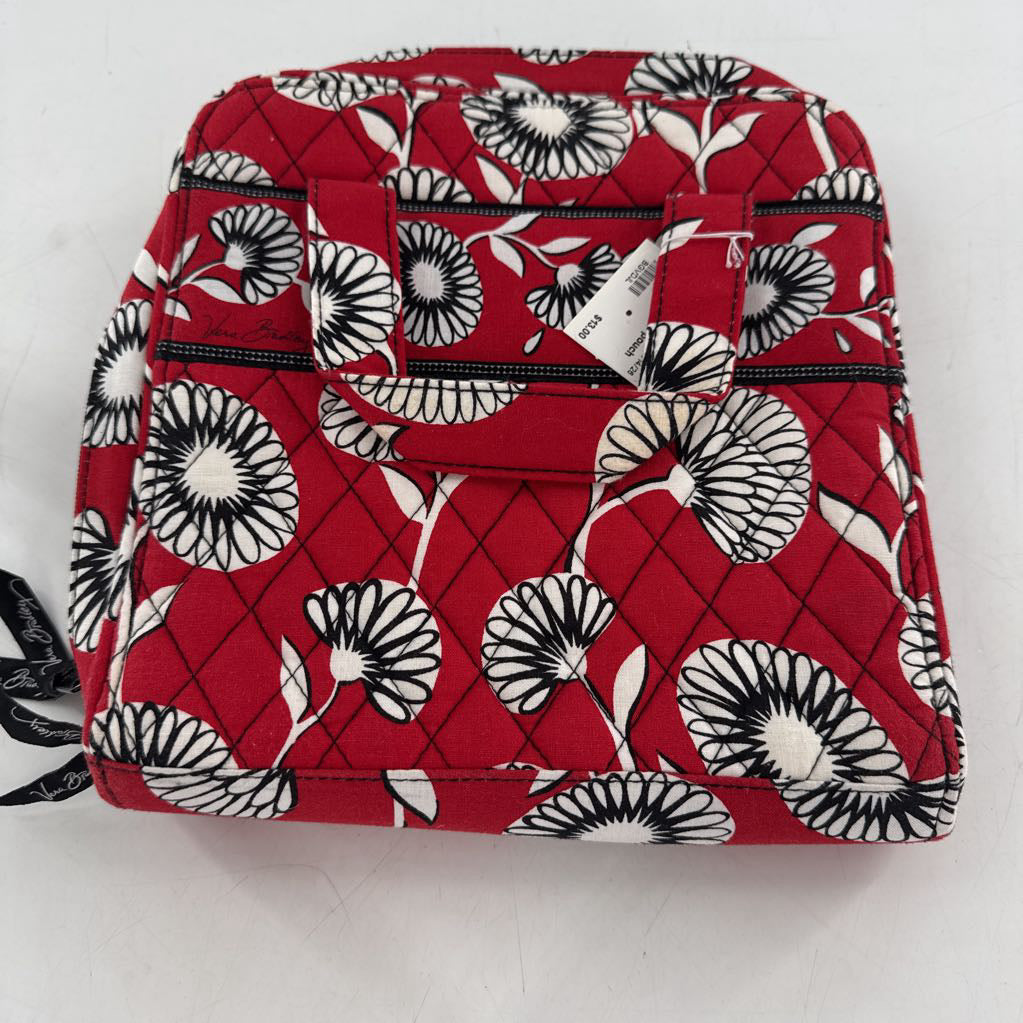 floral quilted pouch