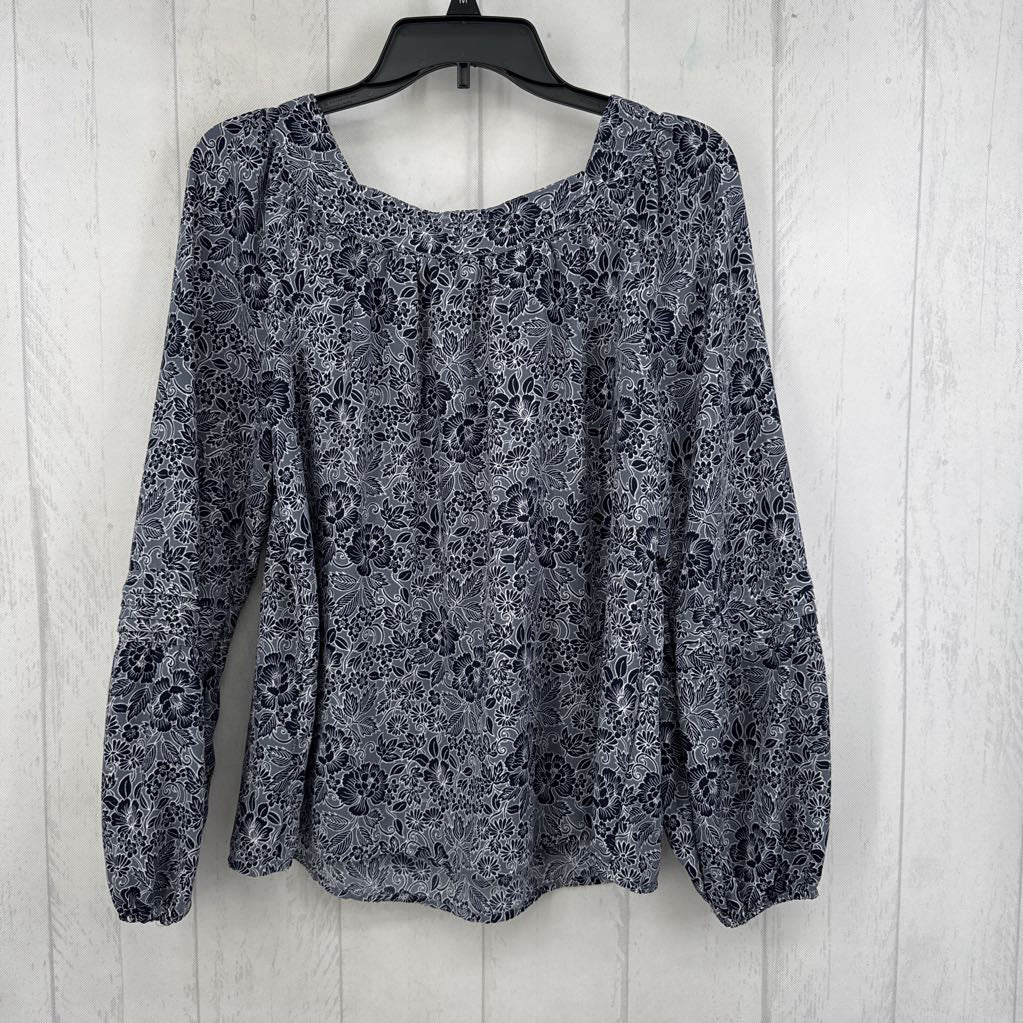 M flo print l/s top