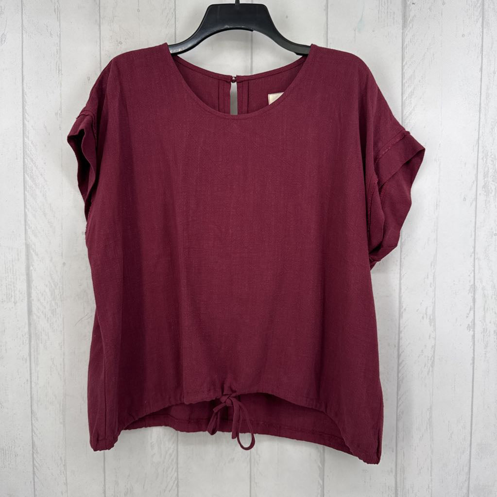 M round neck s/s top