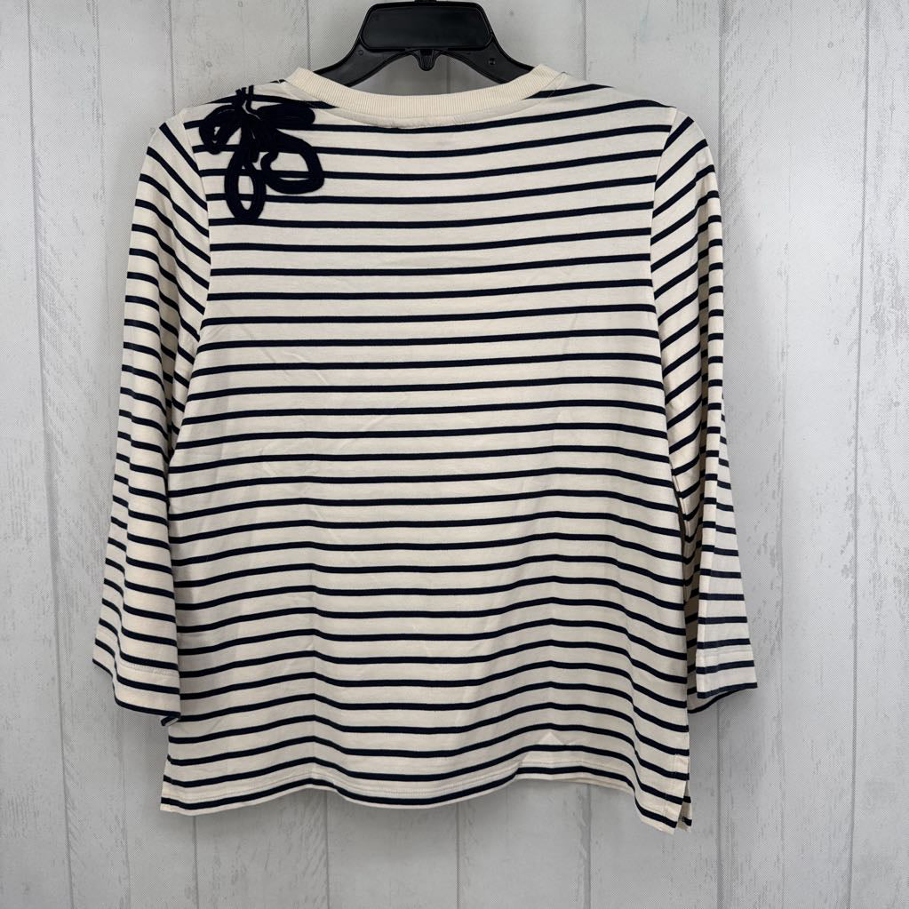 R50 M striped 3/4 slv top