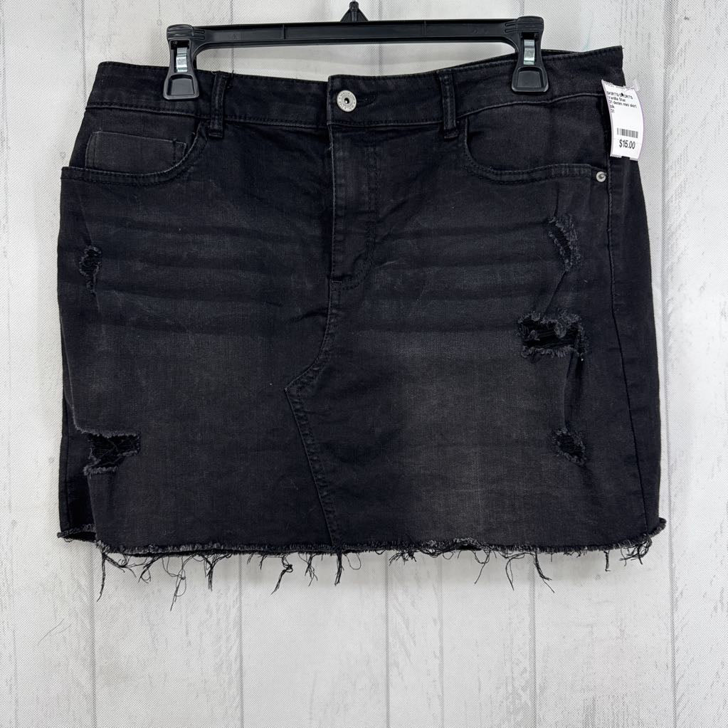 31 denim mini skirt