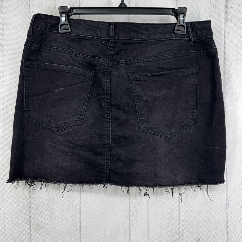 31 denim mini skirt