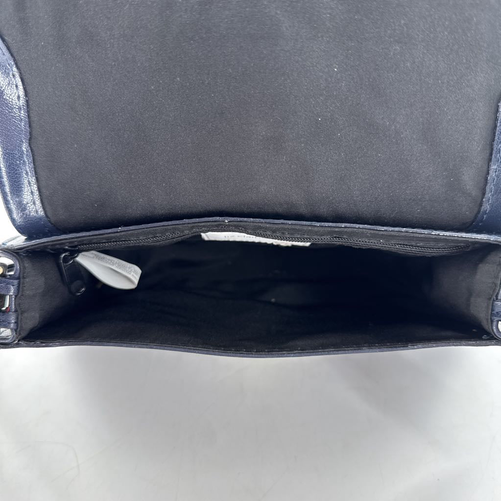 vegan leather shoulder bag