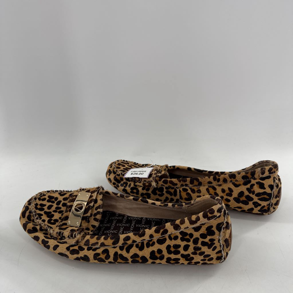 11 animal print loafer