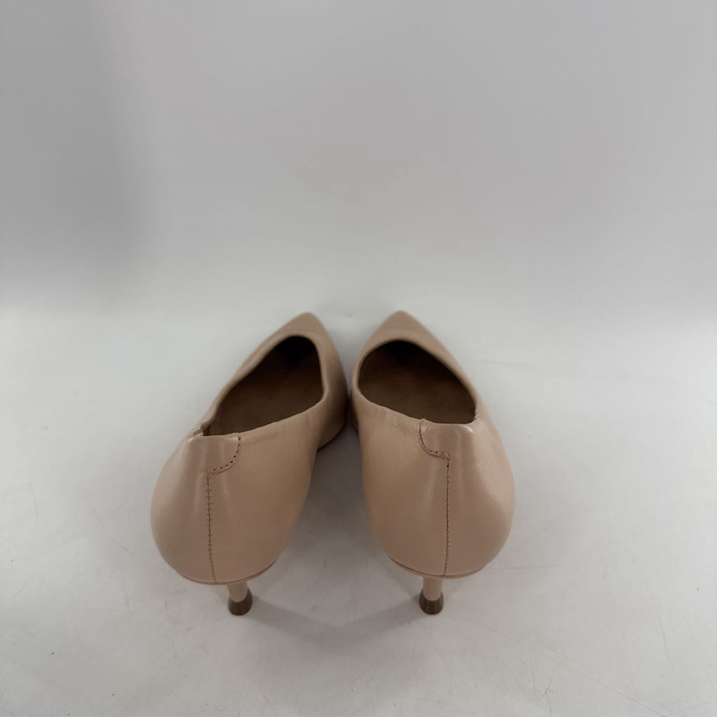 7.5 leather kitten heels