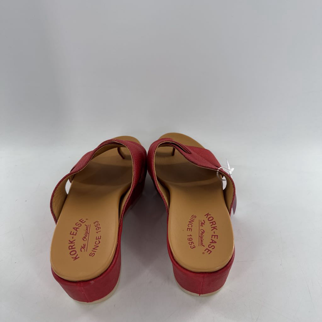 9 leather wedge heel sandal