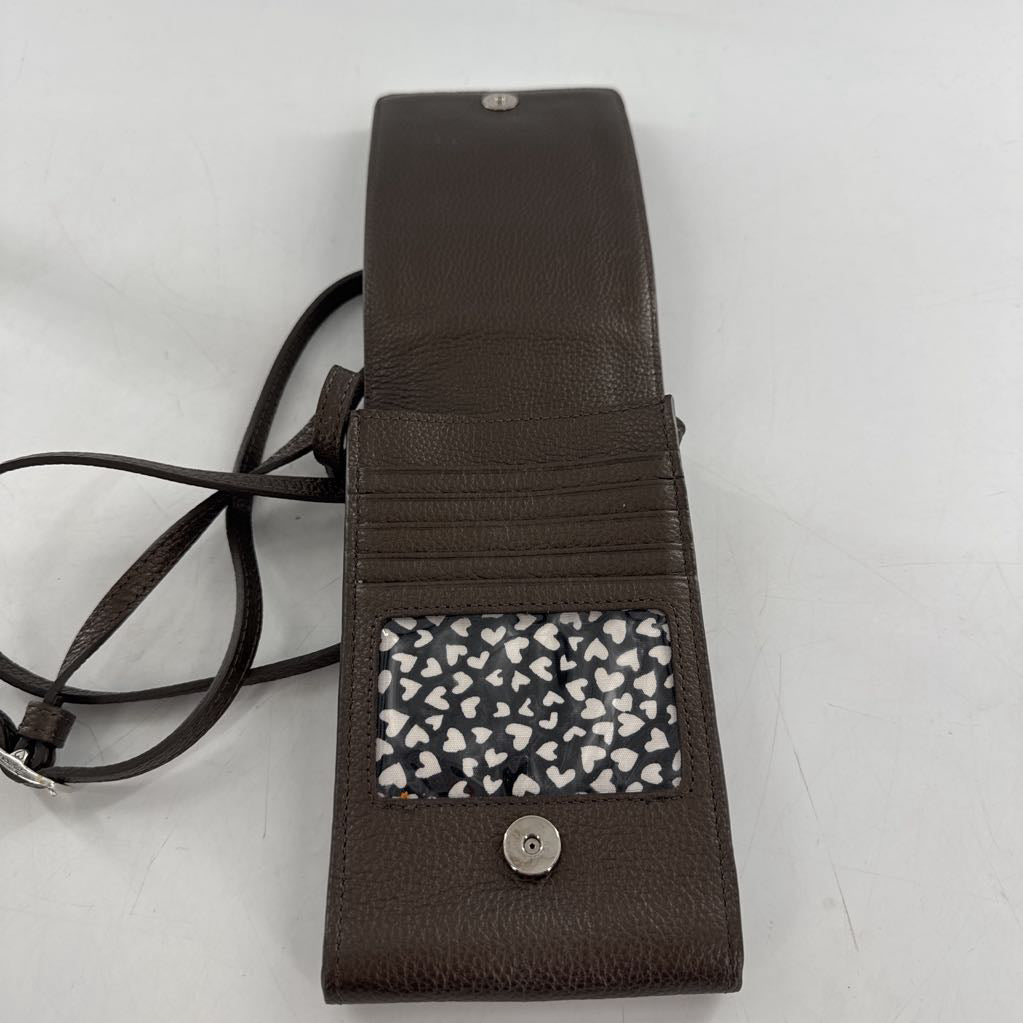 leather slim crossbody