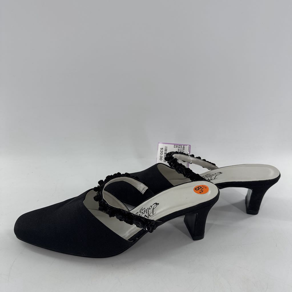 8.5 embelished low heel mule