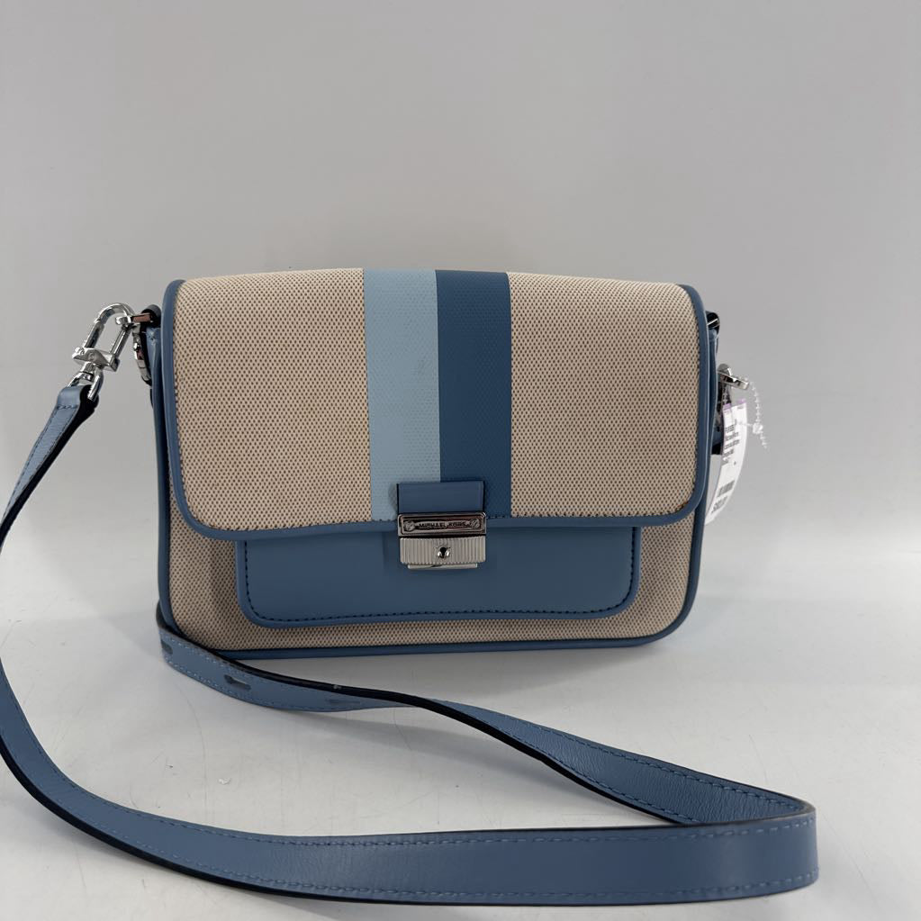 canvas stripe crossbody