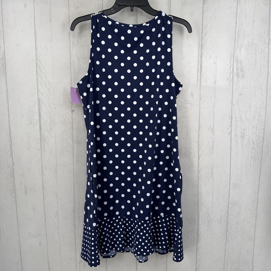 M polka dot slvls dress