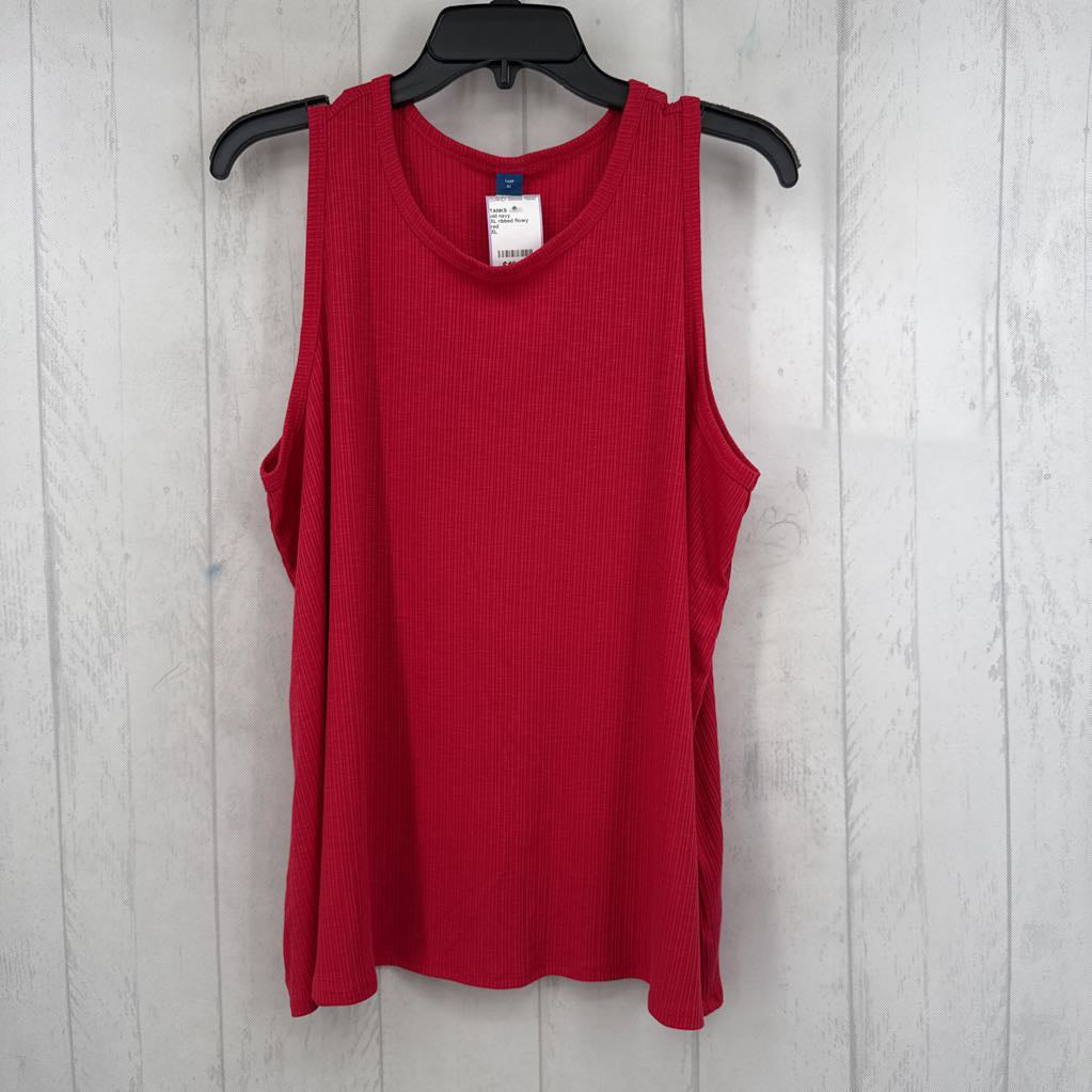 XL ribbed flowy tank