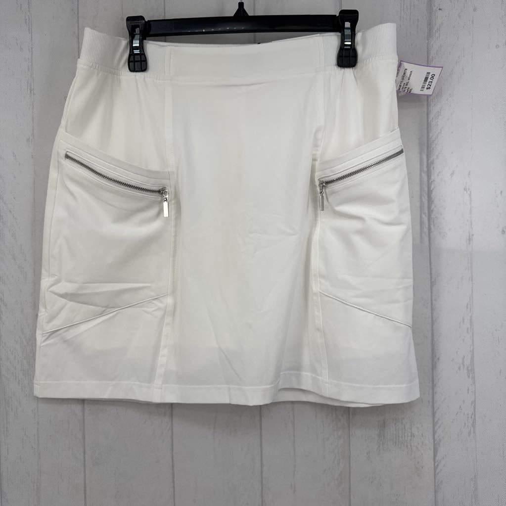 R75 M/L stretch knit skort
