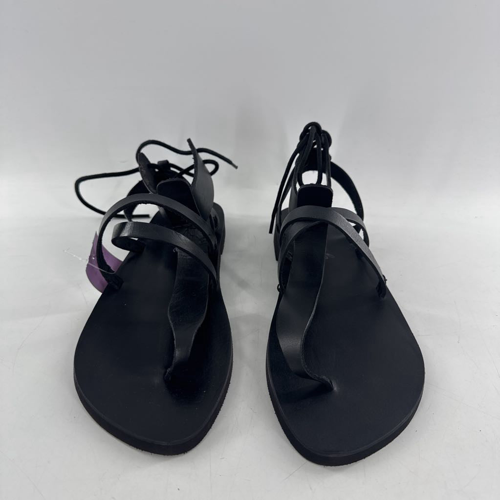 R78 9.5/10 wrap gladiator sandals