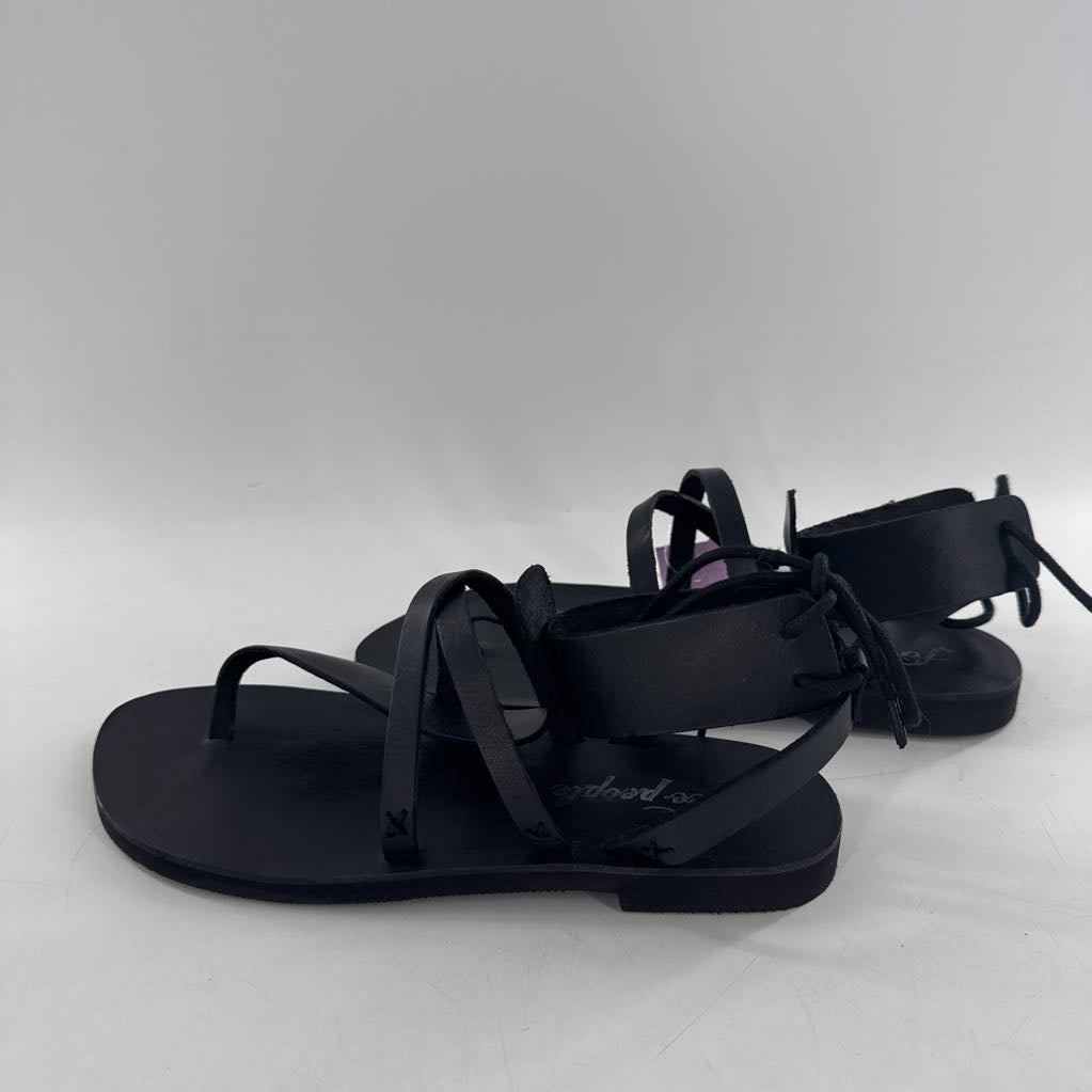R78 9.5/10 wrap gladiator sandals