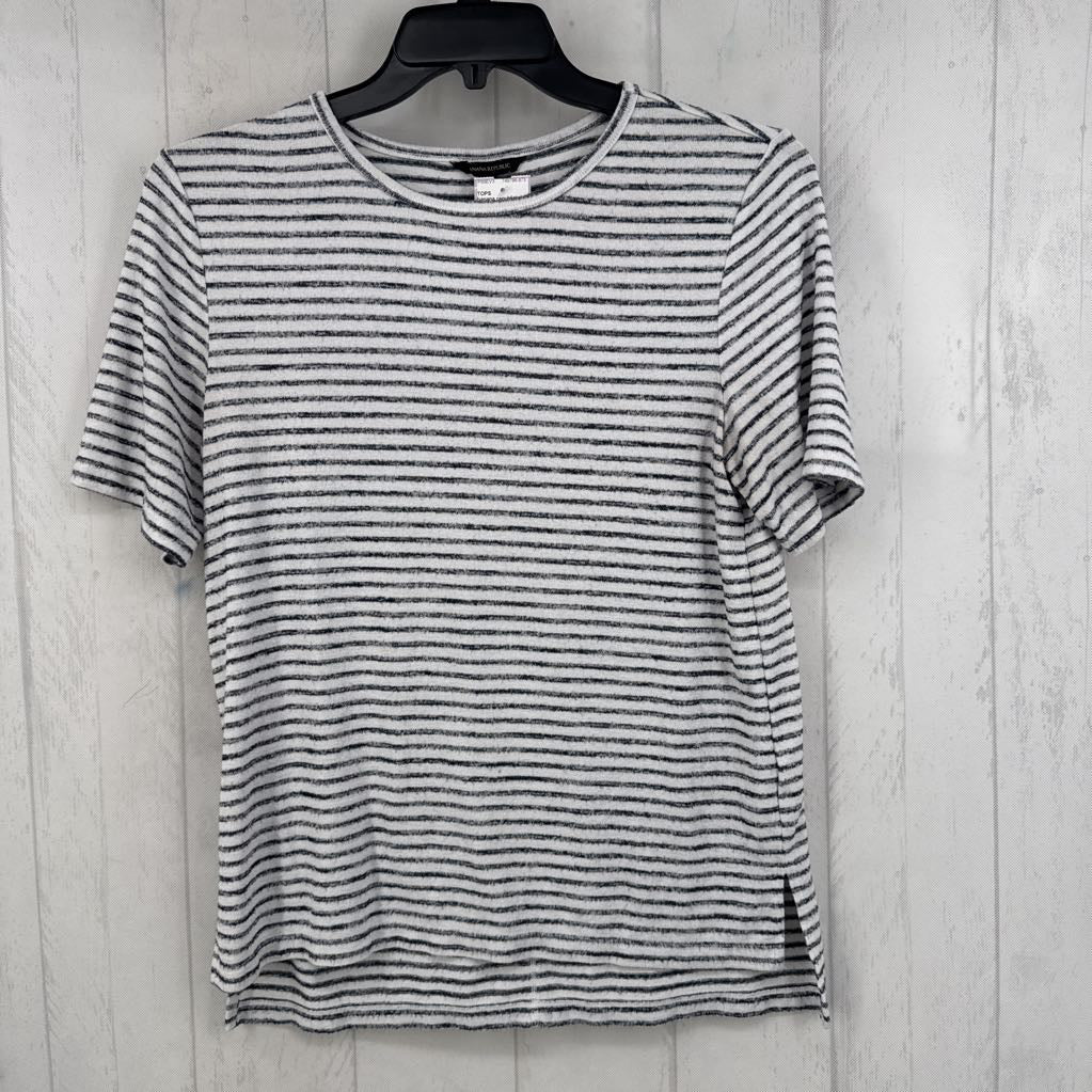 M striped s/s top