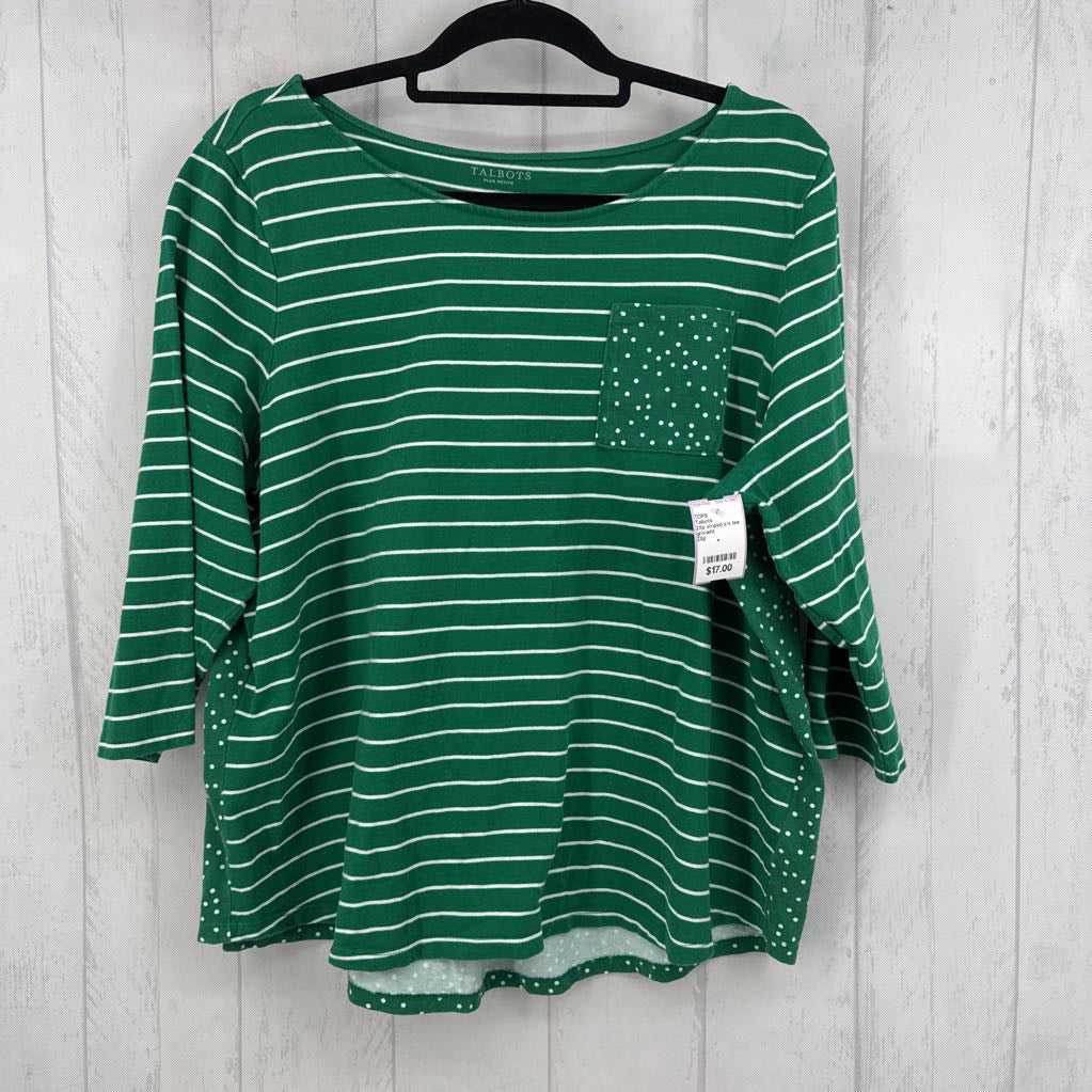 2Xp striped s/s tee