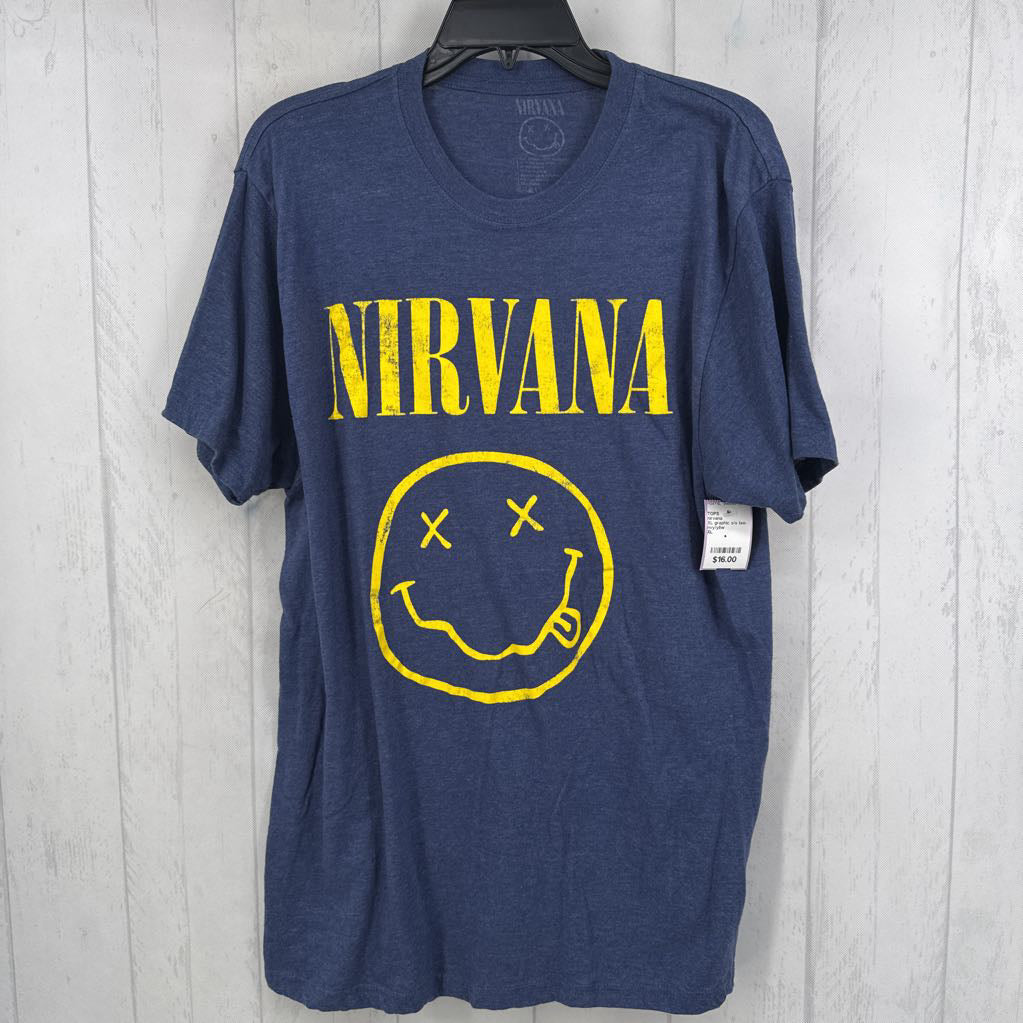 XL graphic s/s tee-nirvana