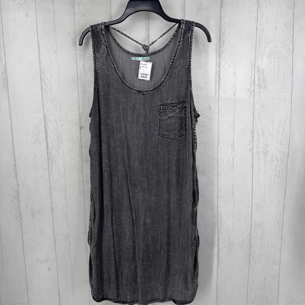 XL denim slvls dress