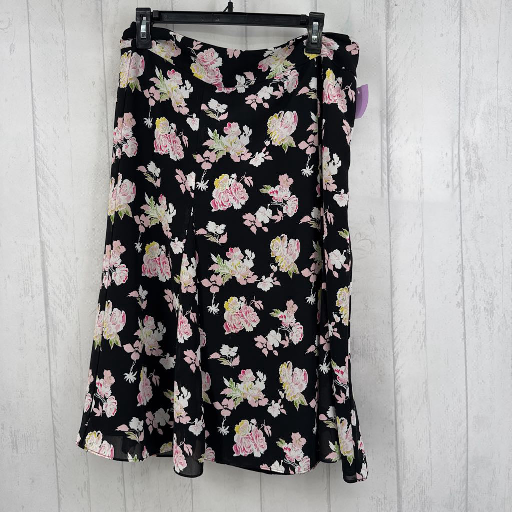 10p flo print skirt