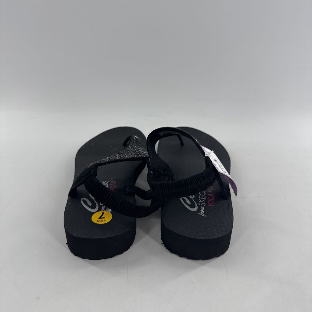 7 embelished t-strap sandal