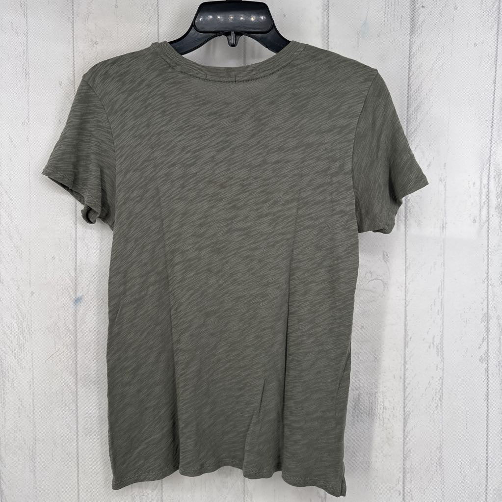 M slub knit tee s/s