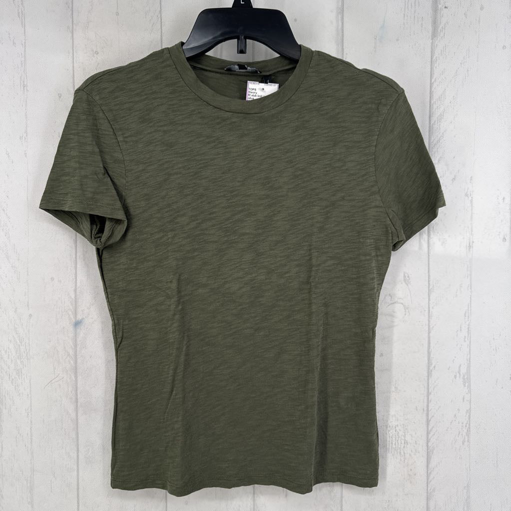 M slub knit tee s/s