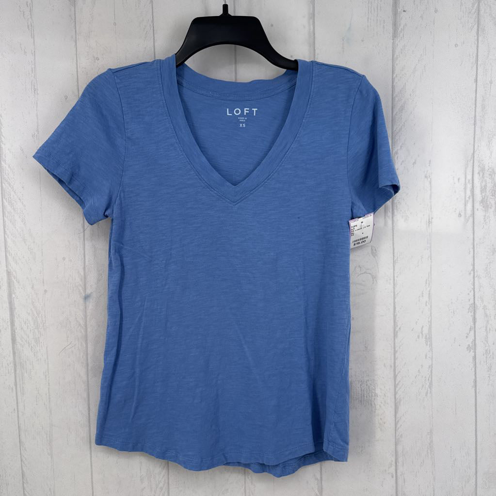 XS v-neck s/s tee
