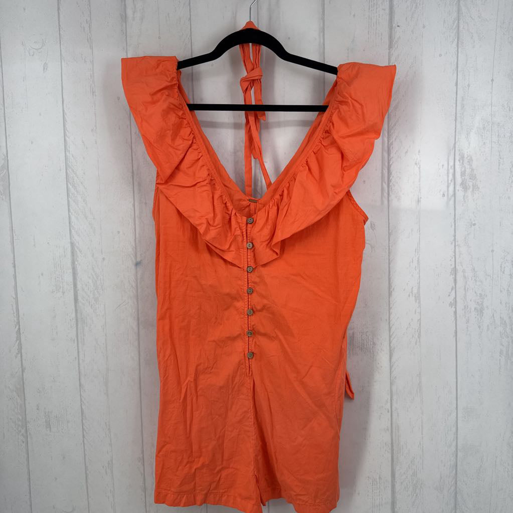 L button down slvls romper