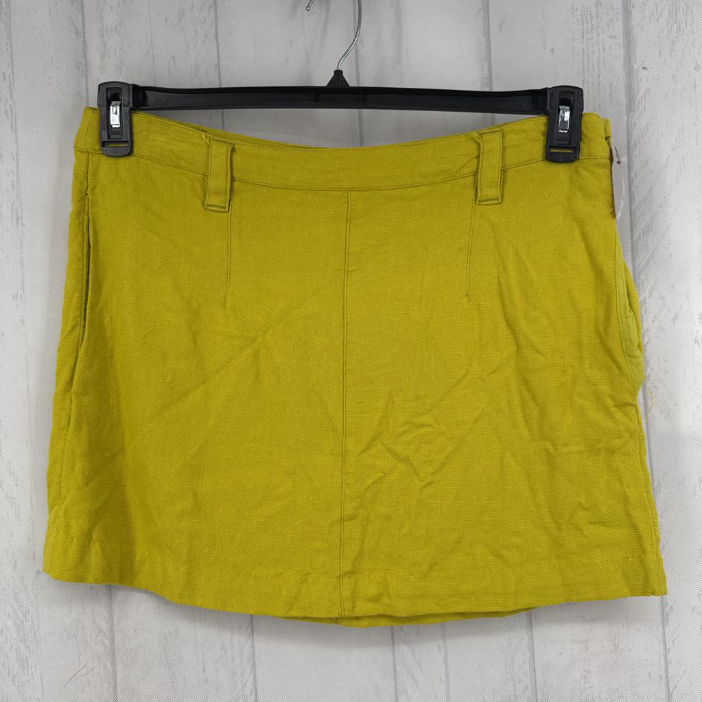 14 linen blend skirt