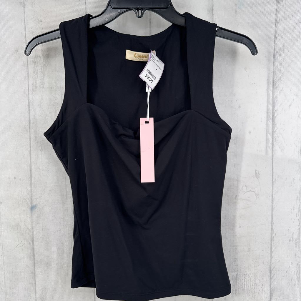 L square neck tank